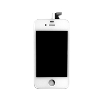 Дисплей для iPhone4S c тачскрином  белый 